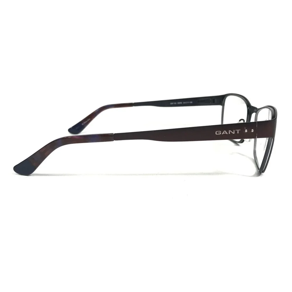 GANT Eyeglasses Frames GW 100 SBRN Brown Square Full Rim 54-17-135